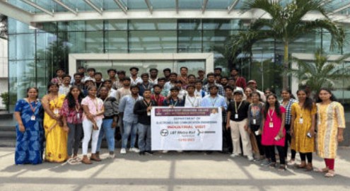 Industrial Visit L&T Metro Hyderabad 